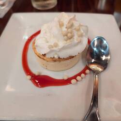 Raspberry cheesecake