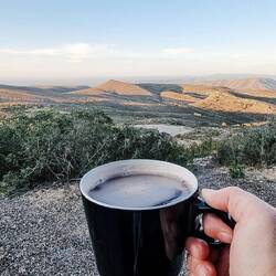 Frühstück mit bombastischer Aussicht
