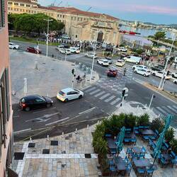 View from our room of Maritime Museum