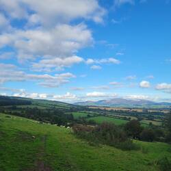We stopped at a lookout and the view was so beautiful.
