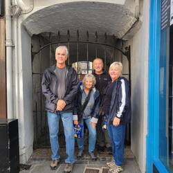 Found the Hole In the Wall pub in Killkeny. Unfortunately it was closed.