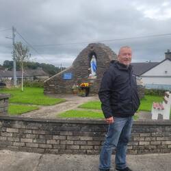This little shrine was across the street from our cottage.