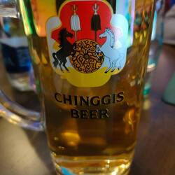 Mongolian beer!
