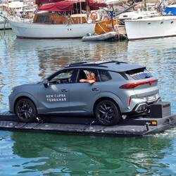 Hier können die Autos schwimmen