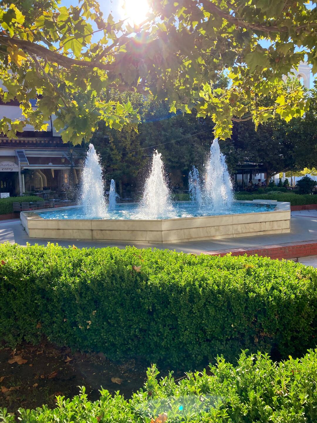 Fountain in the main square