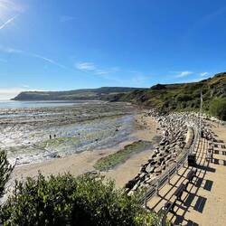 der Strand von Robin Hood's Bay