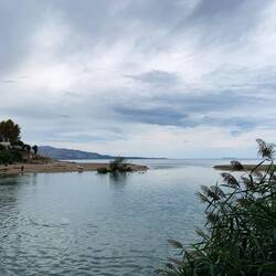 Fluss trifft aufs Meer