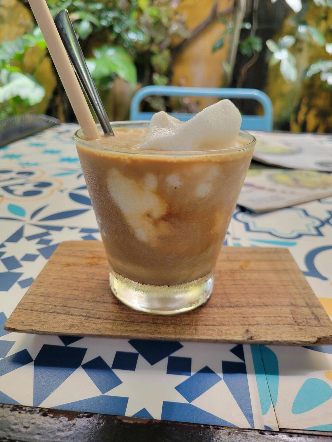 Iced coconut coffee 😋