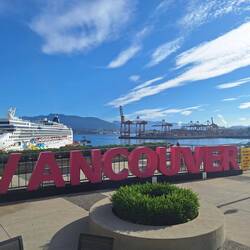 Am Kreuzfahrtschiffhafen