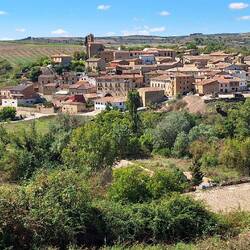 Torres del Rio, such a welcome sight after a long day's walk
