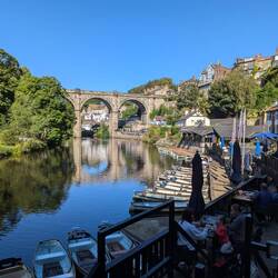 Part of the riverside walk