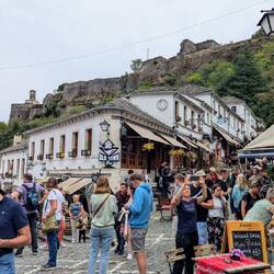 The Old Town gets pretty crowded with tourists