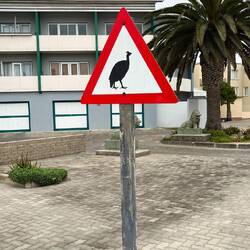 Sie haben sogar ein eigenes Schild