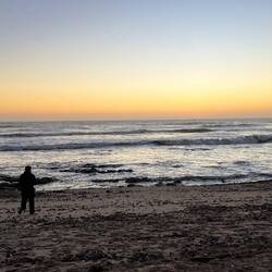 Abendspaziergang am Strand