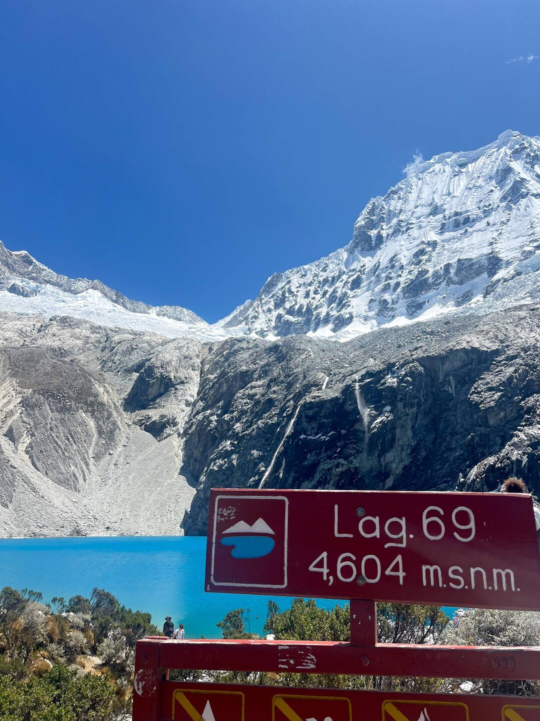 Ziel des Tages: Laguna 69