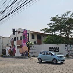 Strolling to the city center