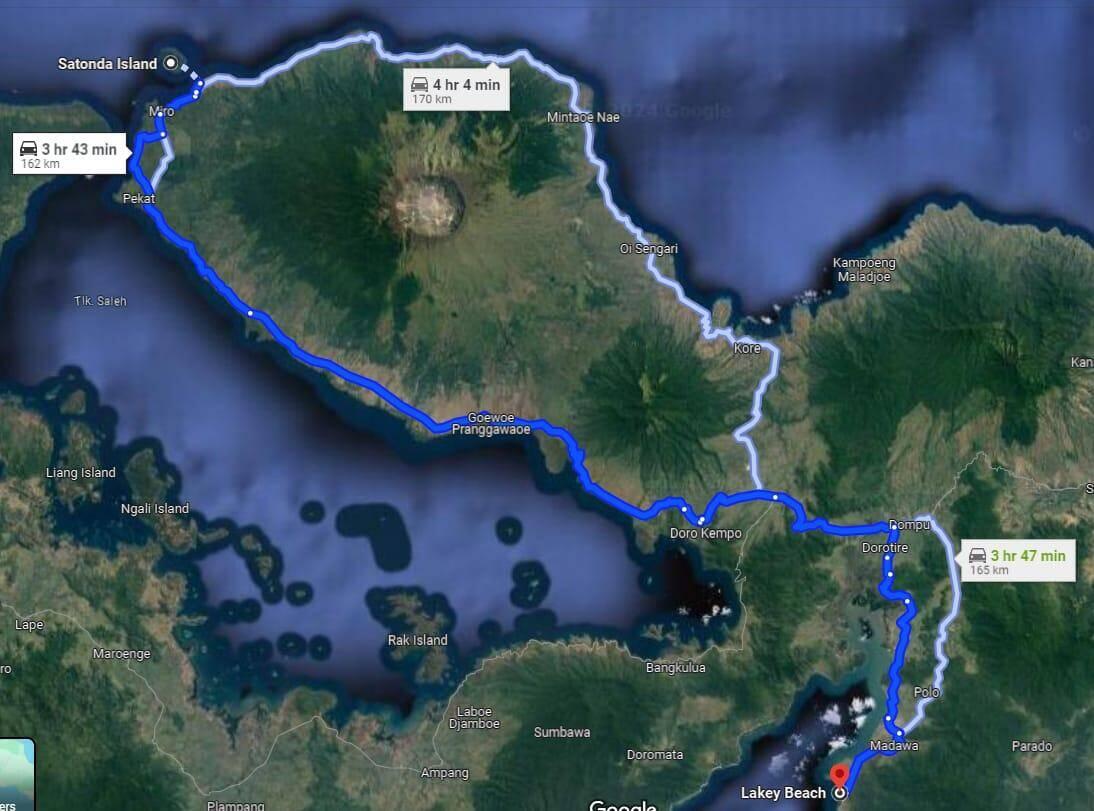 This is the trip we're on now, staying at Miro tonight