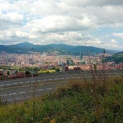 Blick auf Bilbao