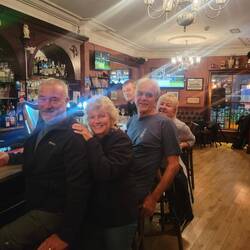 Inside Maggie Mays. Really friendly staff and customers. It was really pretty with a beautiful bar