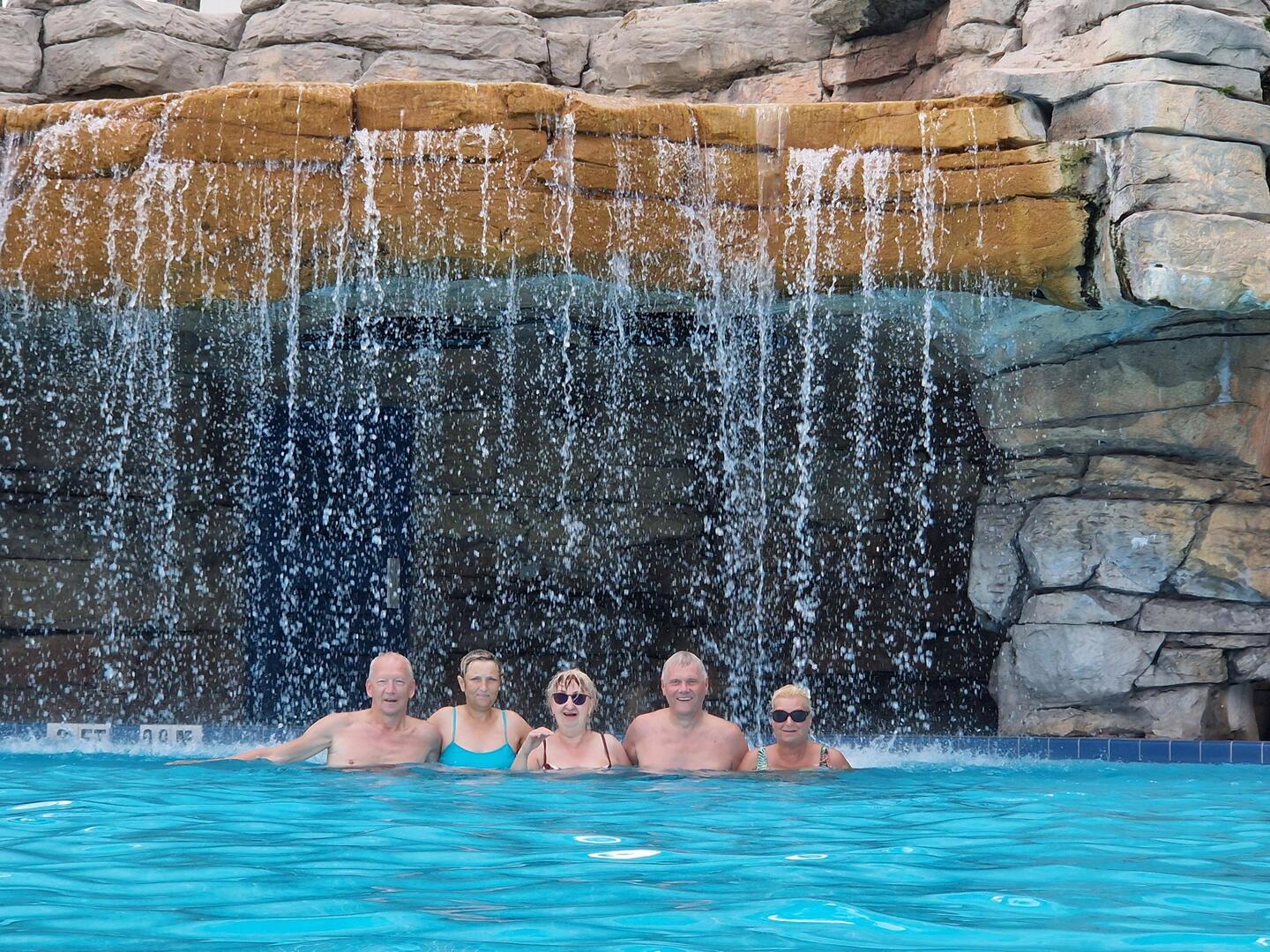 Im Hotelpool