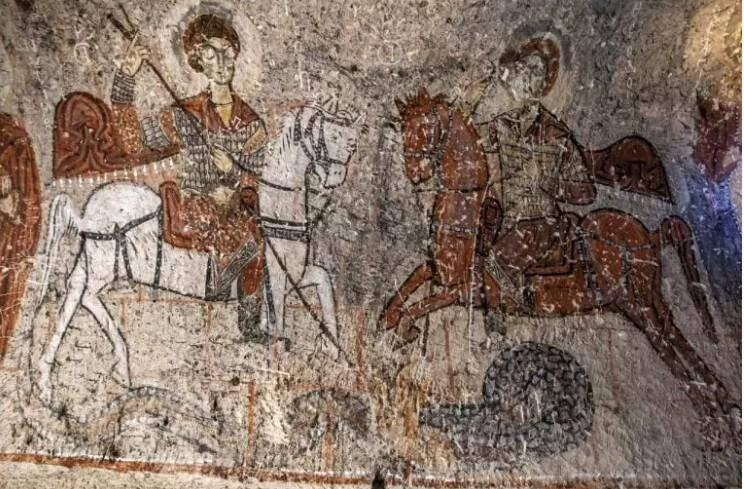 St Basil church - saints George and Theodore