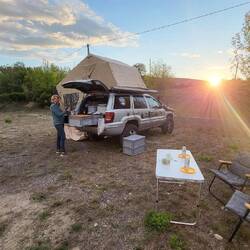 Unser Stellplatz für die Nacht