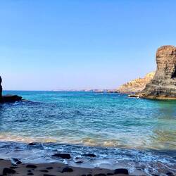 Der schönste Strand an dem wir bisher gebadet haben