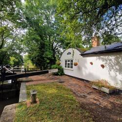 Bucket Lock Cottage, currently a holiday let.