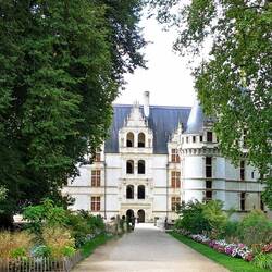Das Schloss von Azay de Rideau
