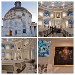 De prachtige Lutherse Kerk van Warschau