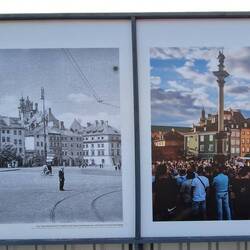 Hoe de stad rond het plein weer werd opgebouwd op grond van oude foto's