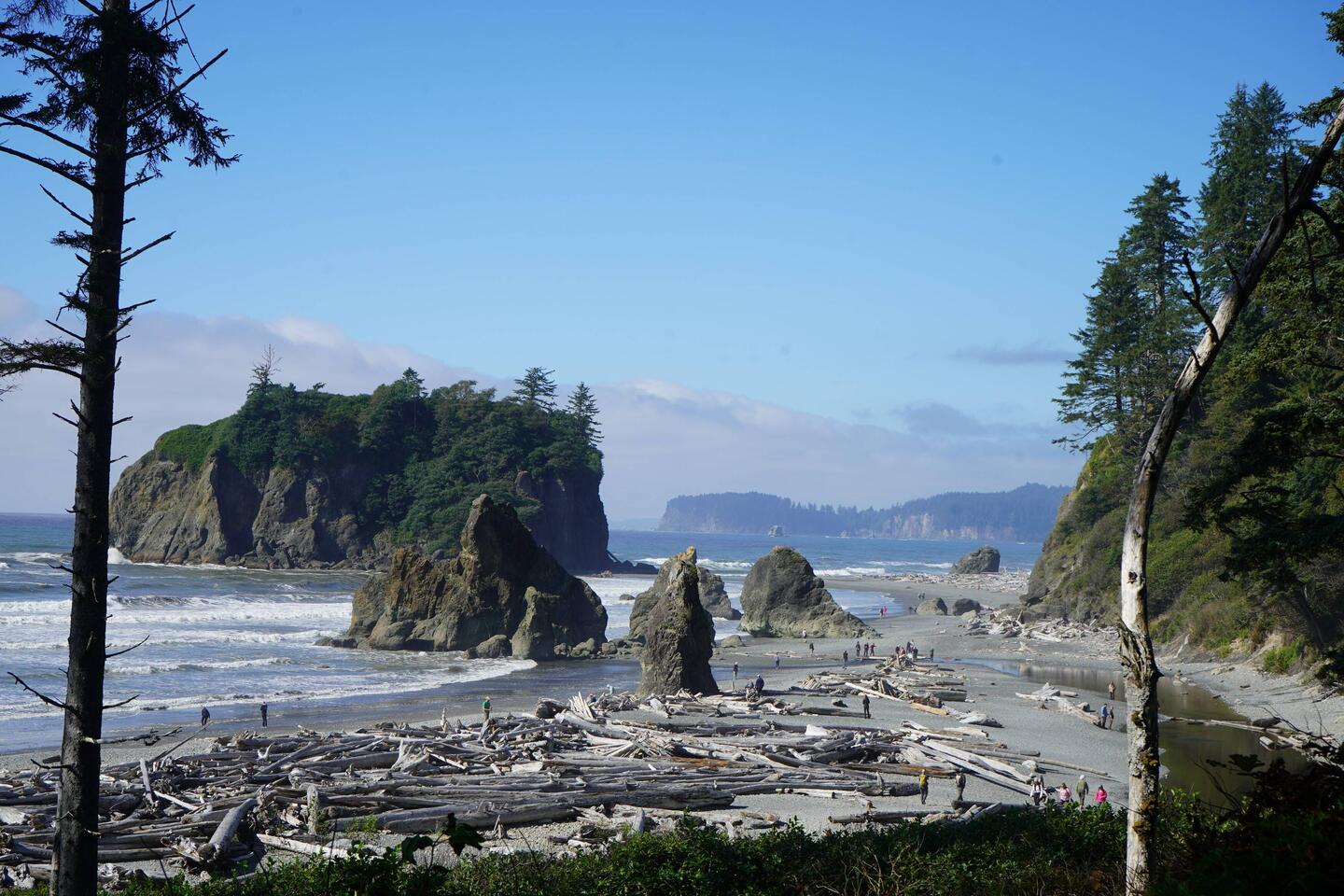 Leicht zugänglich = Viele Besucher ;)