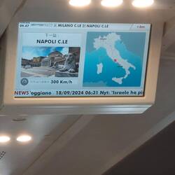 Check out the top speed of the train!