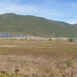 Riesige Solaranlage.