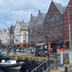 Stadthäuser am Hafen