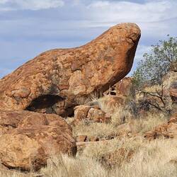 Rock formation looks like a Seal