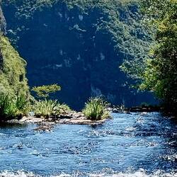 Kante vom Wasserfall