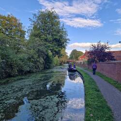 Mooring between locks 15 and 14