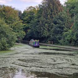 Jeremy setting off with Will on Rainboat