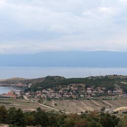 Halbinsel mit dem kleinen Ort Lin