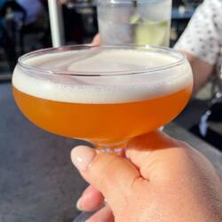 Cheers - on the Ben Nevis deck