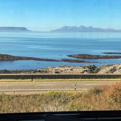 Looking out to the Small Iles