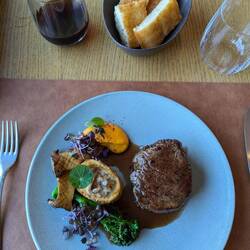 Rinderfiletsteak mit ach einfach geil lecker