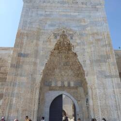 Carved entrance gate
