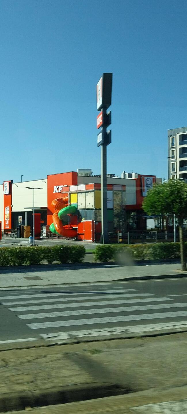 Big city=first seen fast food
