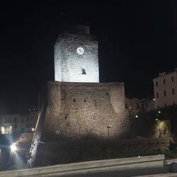 Castello Servo, Termoli at night