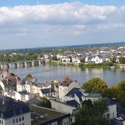 Saumur von oben