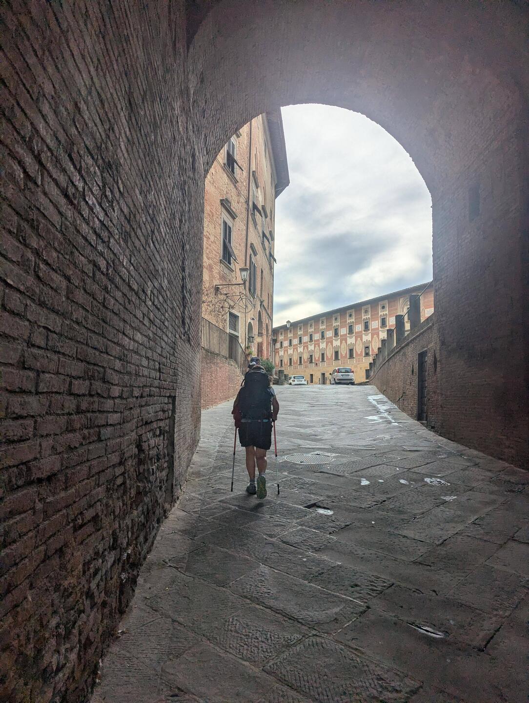 Leaving San Miniato