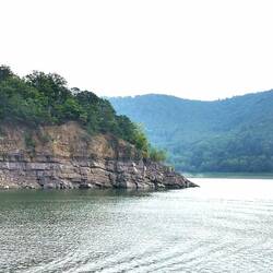 Der Loreleyfels vom Edersee