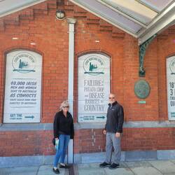 We stopped at Cobh on our way to Kinsale. The Heritage Center was really interesting.